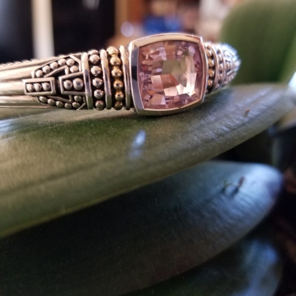 Lagos Amethyst Bangle